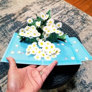 Pop up blank Greeting card